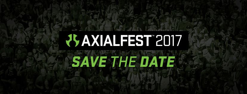Axialfest 2017 - Save the date!