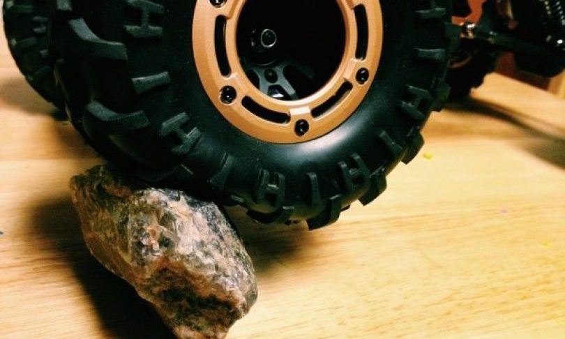 Forget the foam: Removing tire foams for more crawling grip.