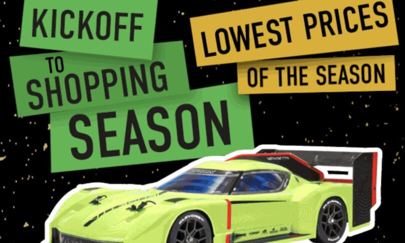 Save up to 40% on Select ARRMA, Axial, and E-flite Models During Tower Hobbies’ 2022 Holiday Shopping Kickoff 