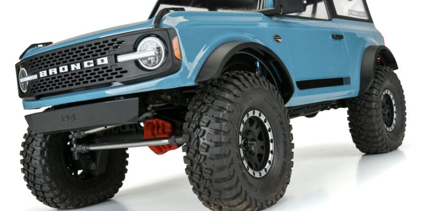 Pro-Line 2021 Ford Bronco Body for 11.4″ Wheelbase R/C Crawlers