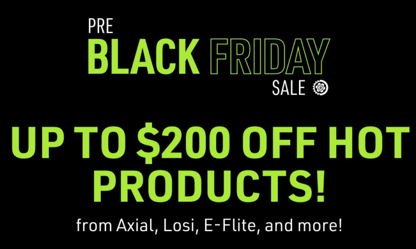 Save up to $200 During AMain Hobbies’ 2022 Pre-Black Friday Sale
