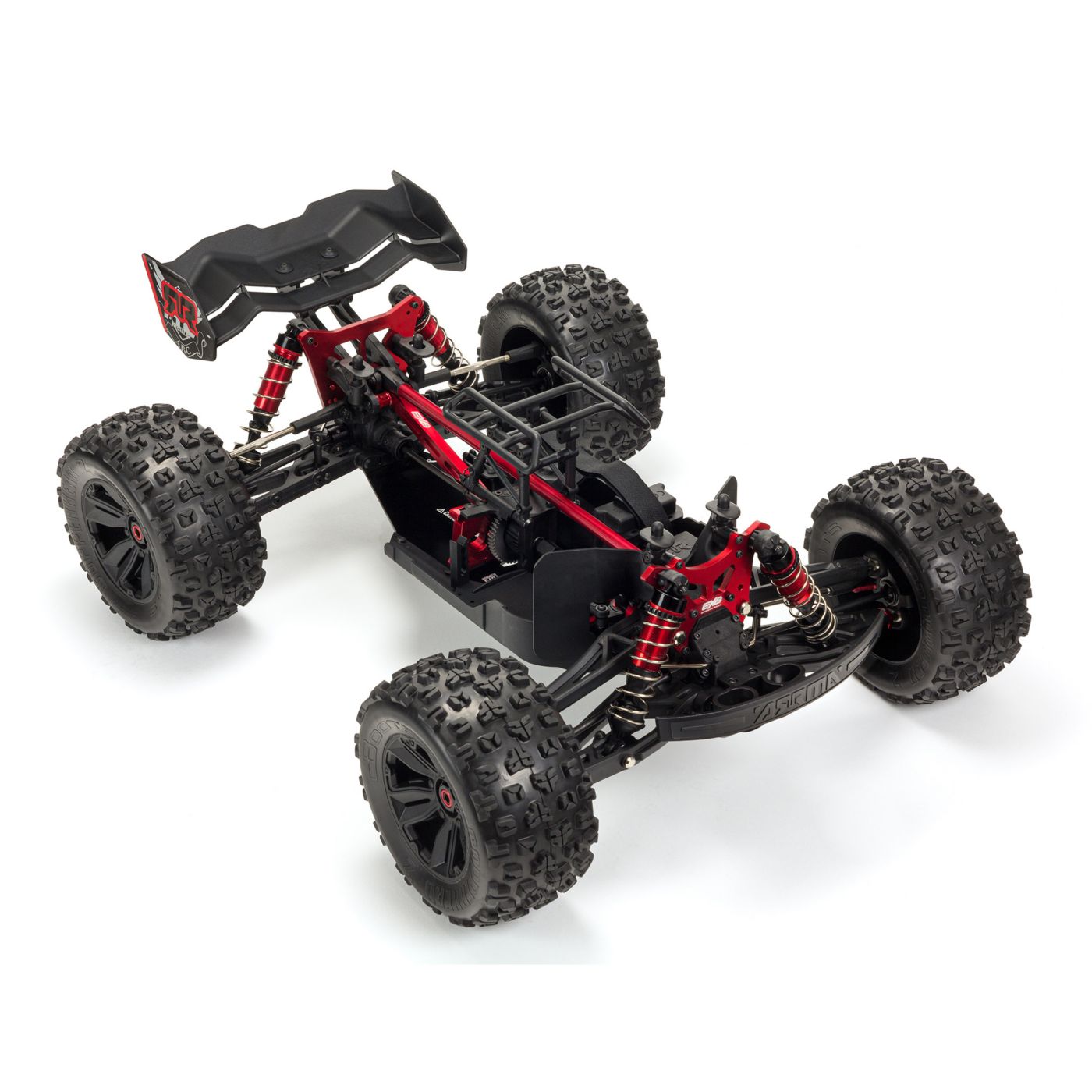 ARRMA Kraton EXB Extreme Bash Roller Monster Truck - Chassis Front