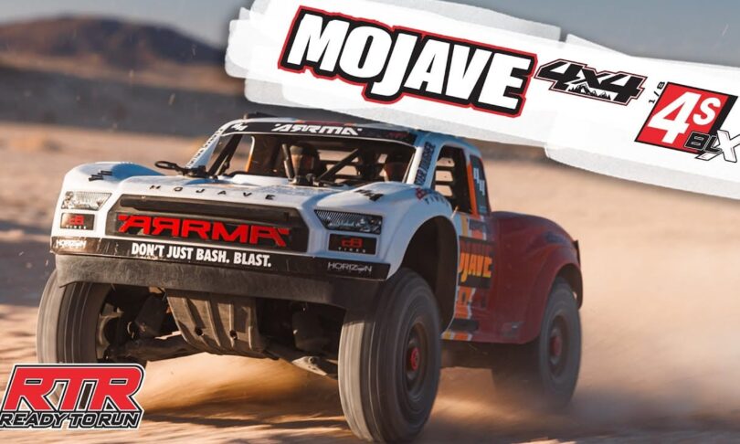 See it in Action: ARRMA 1/8 Mojave 4×4 4S BLX Desert Truck [Video]