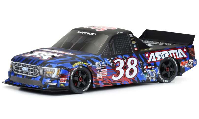 ARRMA’s Limited-Edition #38 Ford NASCAR Truck Body for the Infraction 6S BLX