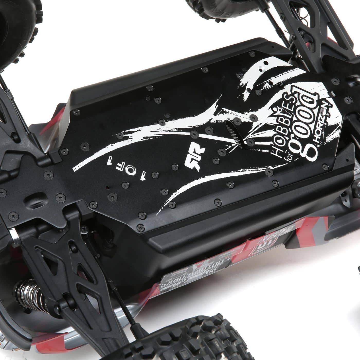 ARRMA Outcast 6S 10th Anniversary Edition - Chassis Detail