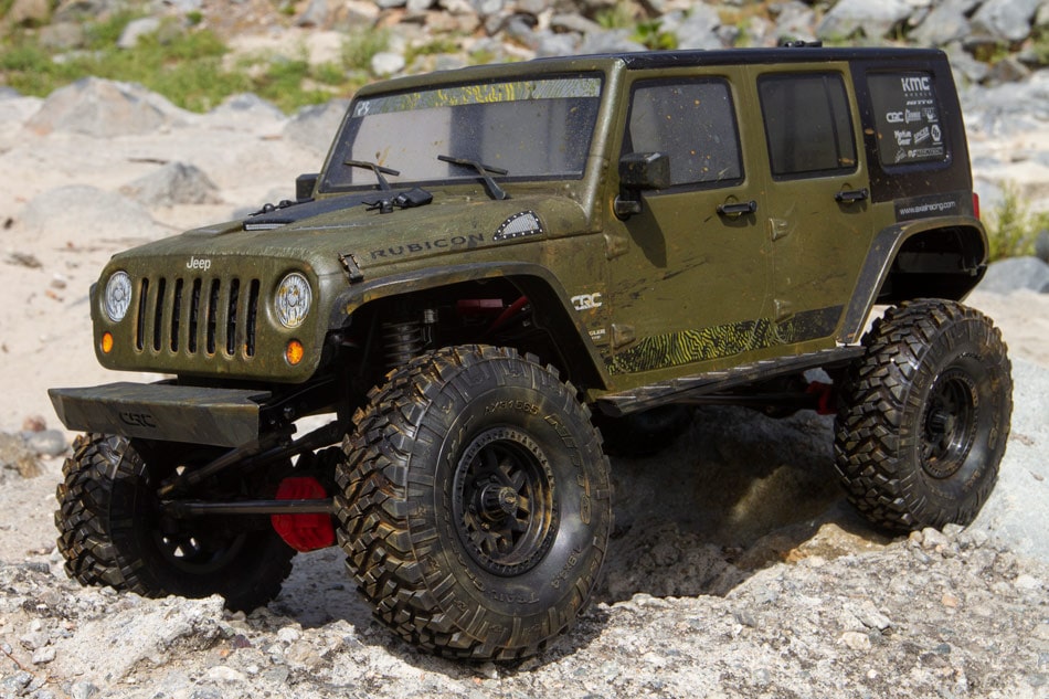 Axial SCX10 II 2017 Jeep Wrangler Body - Painted and Outdoors
