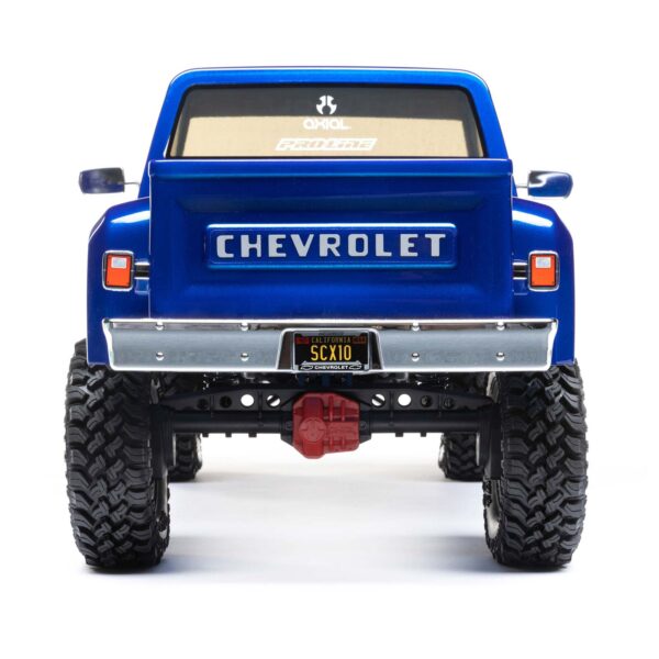 Axial 1/10 Scx10 Iii Base Camp 1982 Chevy K10 4X4 Rtr, Blue