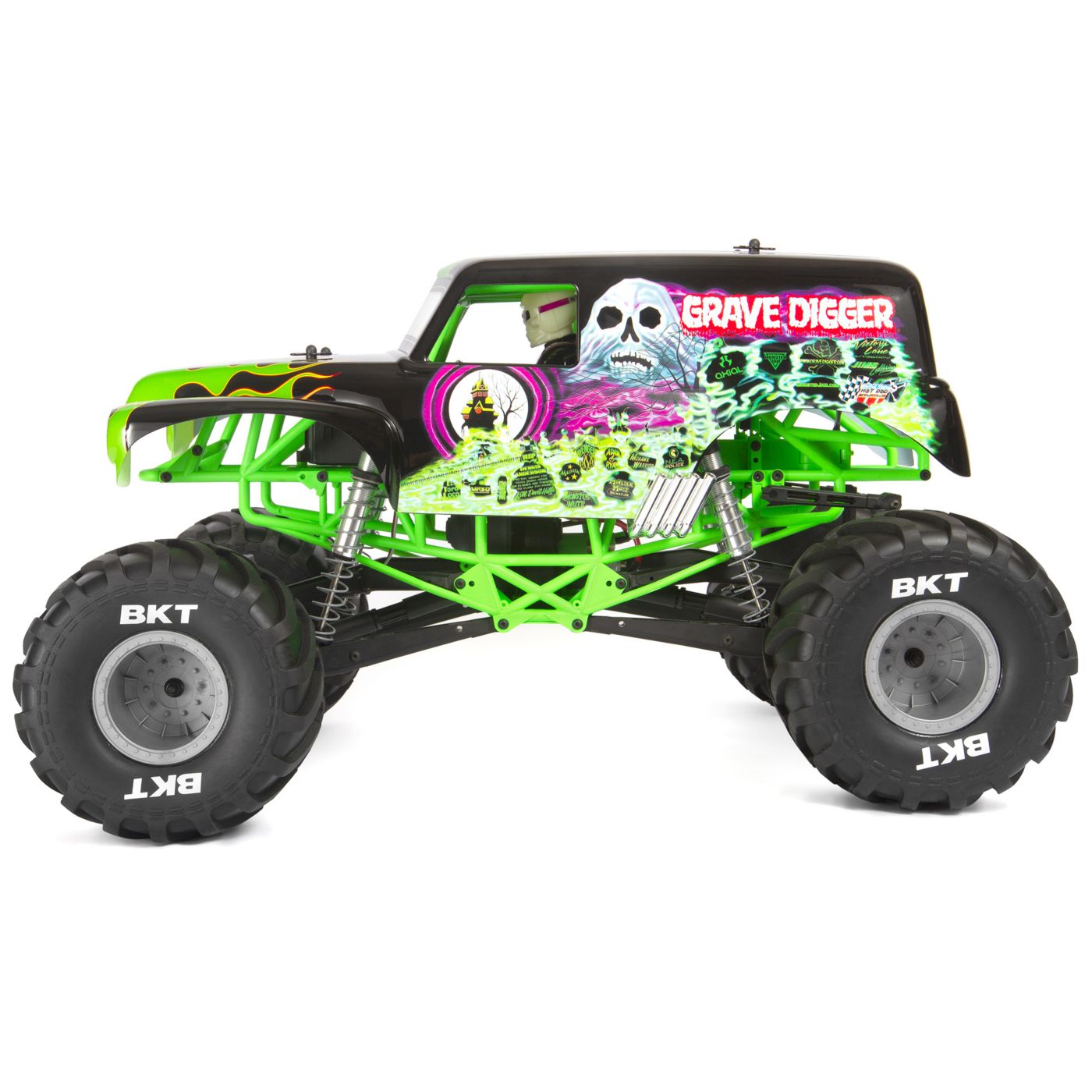 Axial SMT10 Grave Digger RTR Monster Truck - Side