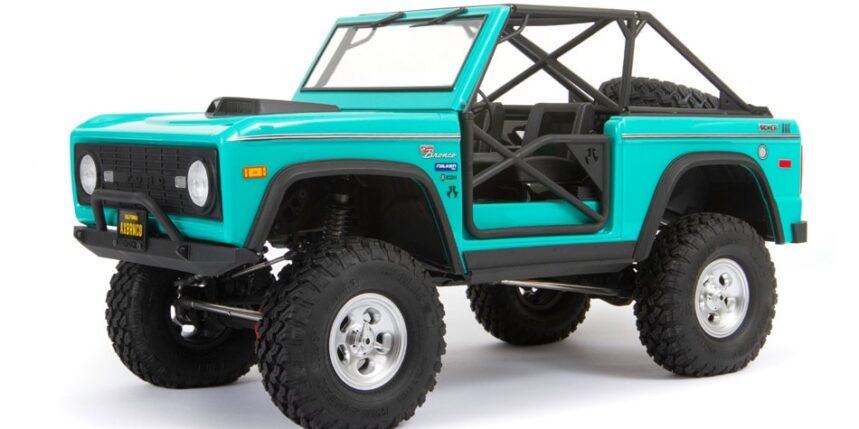 Live the Retro Off-road Lifestyle with Axial’s SCX10 III Early Ford Bronco RTR