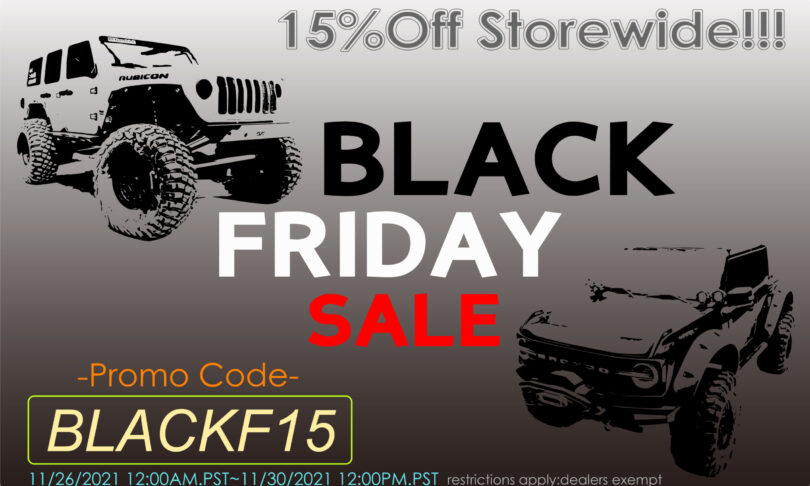 Deck Out Your R/C Scaler During the Club 5 Racing Black Friday Sale