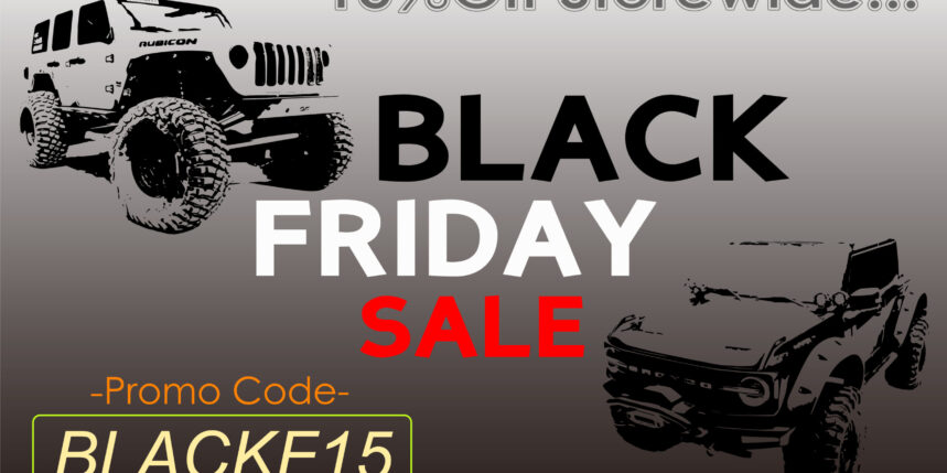 Deck Out Your R/C Scaler During the Club 5 Racing Black Friday Sale