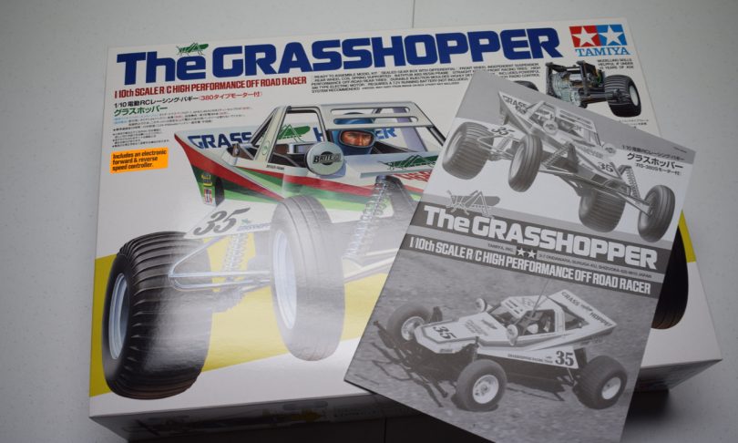 Building an R/C Car Kit: Unboxing Tamiya’s “The Grasshopper”