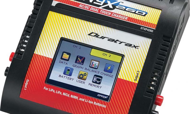 Duratrax Introduces the Onyx 260 Touch Screen Charger