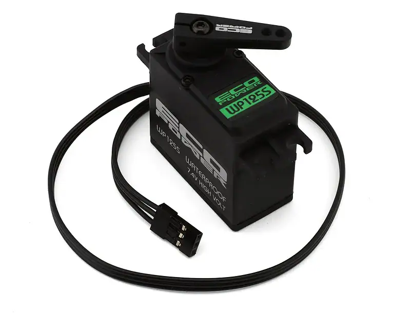 EcoPower WP1255 servo for RC models, offering budget-friendly performance and reliability. Ideal for hobbyists seeking affordable, high-quality servos for various RC applications.