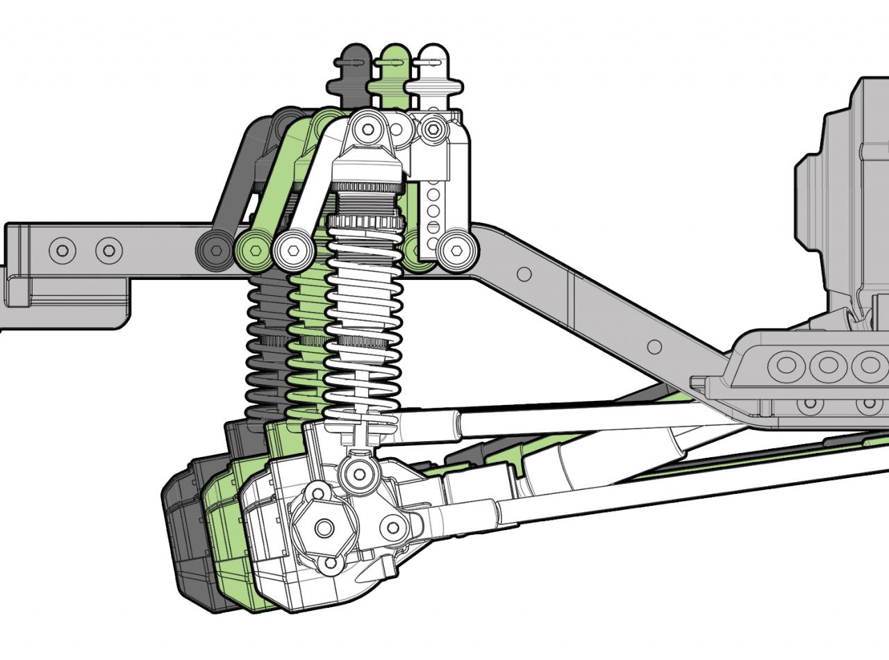 Element RC Enduro Trail Truck Builders Kit - Adjustable Wheelbase