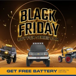 Limited Time Offer: Buy an FMS FCX24 or FCX18 and Get a Free Battery