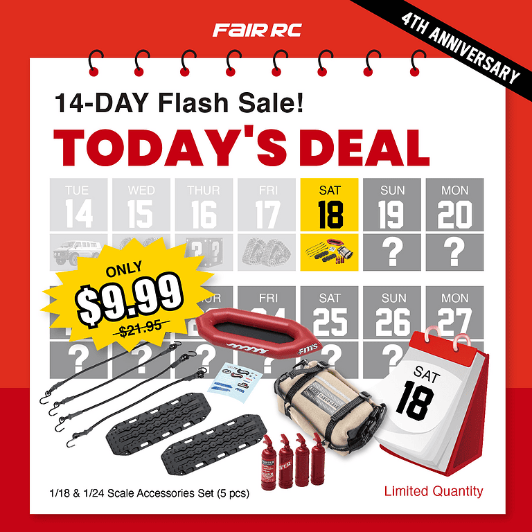 RC car accessories sale, RC Newb, remote control car parts, budget RC gear, RC hobby tools, discounted RC accessories, 1/18 and 1/24 scale RC parts, RC racing gear, RC model upgrades, affordable RC vehicle accessories.
