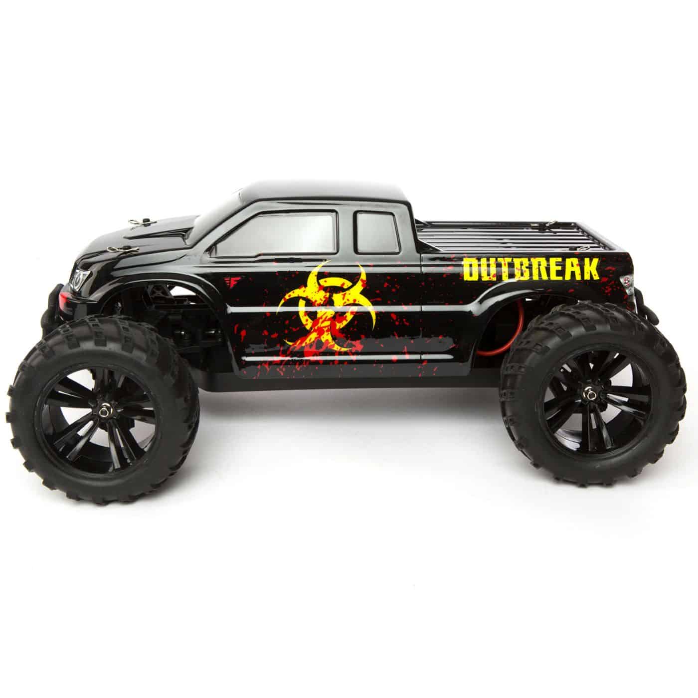 Force RC Outbreak RC Monster Truck - Side