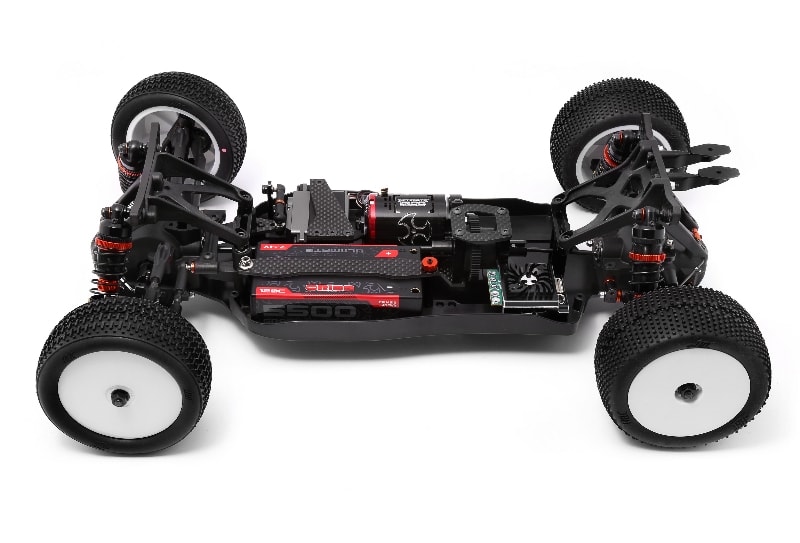 HB Racing D418 Competition Buggy Kit - Chassis Side