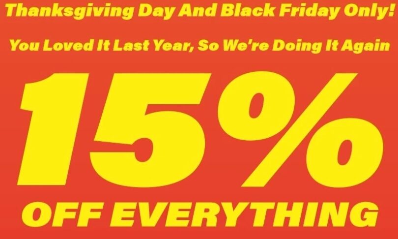 Hobby Recreation Products 15% Off & Free Shipping for Thanksgiving and Black Friday (2021)