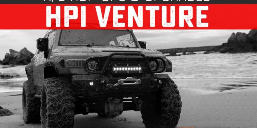 Upgrades and Hop-ups for the HPI Venture FJ Cruiser