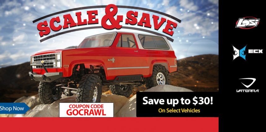 Hit the Trail for Less During Horizon Hobby’s “Scale & Save” Sale