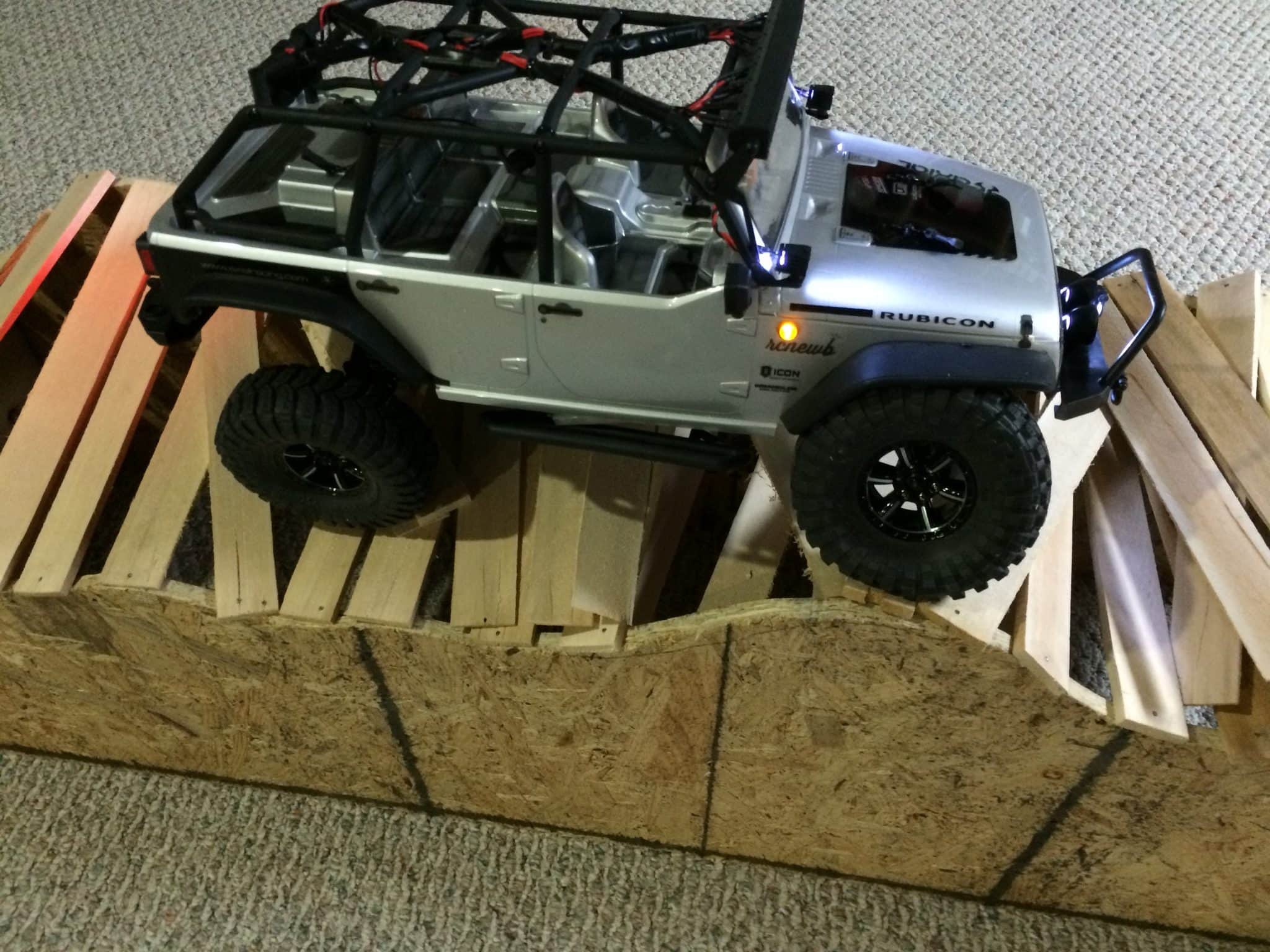Cheap Entertainment: A DIY Indoor Crawling “Course” | RC Newb