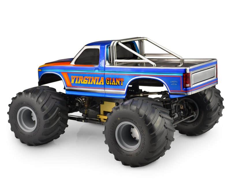 JConcepts 1984 Ford F-250 Monster- Scale Truck Body - Side Rear