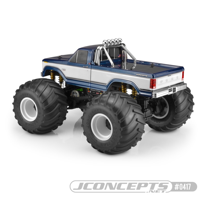 JConcepts 1984 Ford F-250 Monster Truck Body - Rear
