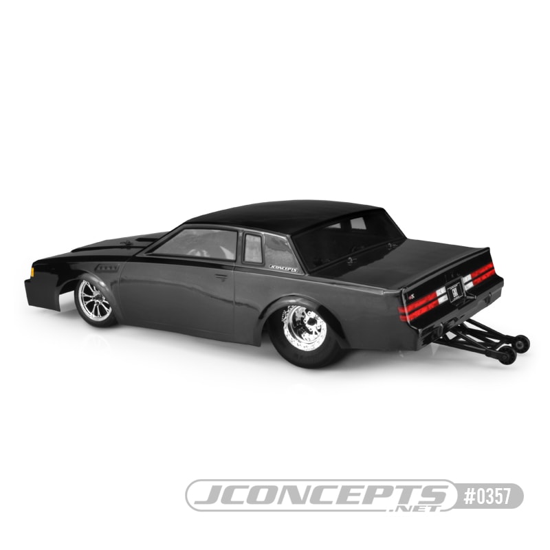 JConcepts 1987 Buick Grand National Street Eliminator RC Dragster Body - Rear