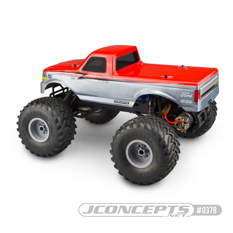 JConcepts 1993 Ford F-250 Body for the Traxxas Stampede - Rear