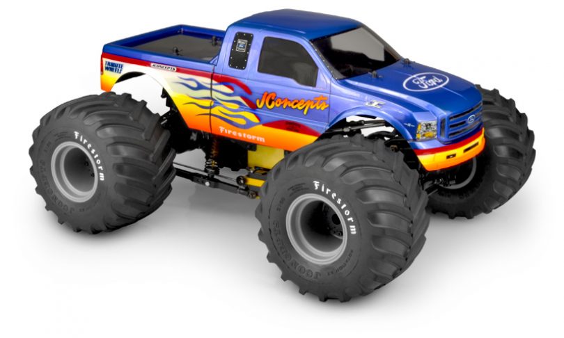JConcepts 2005 Ford F-250 Super Duty Monster Truck Body