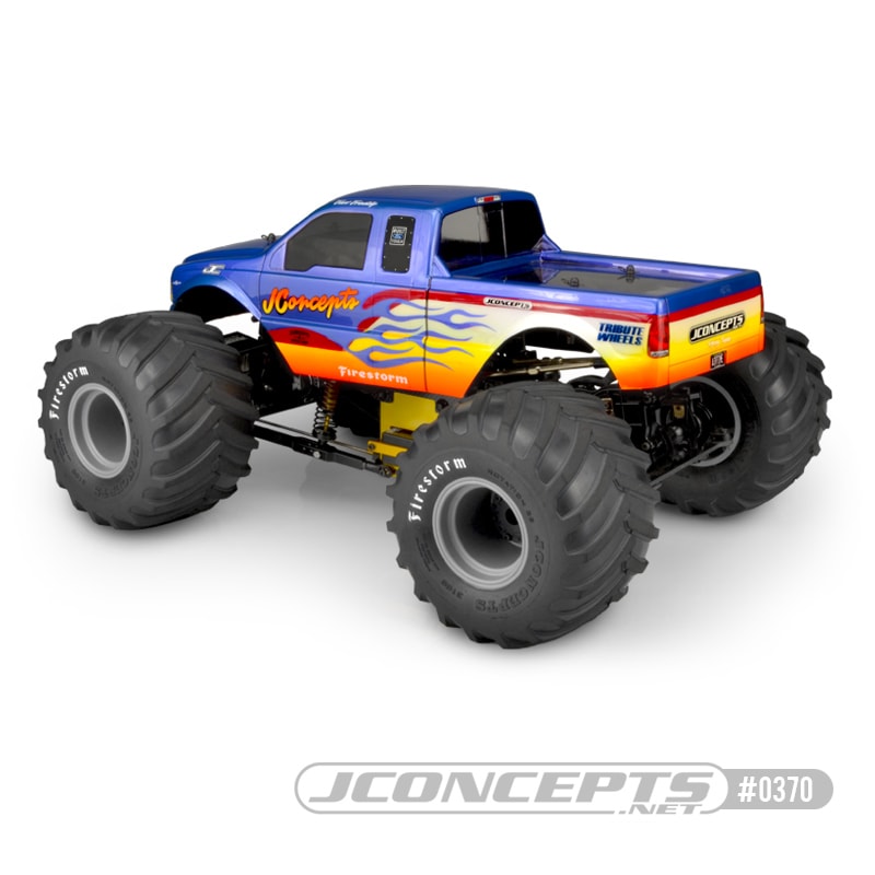 JConcepts 2005 Ford F250 Monster Truck Body - Rear