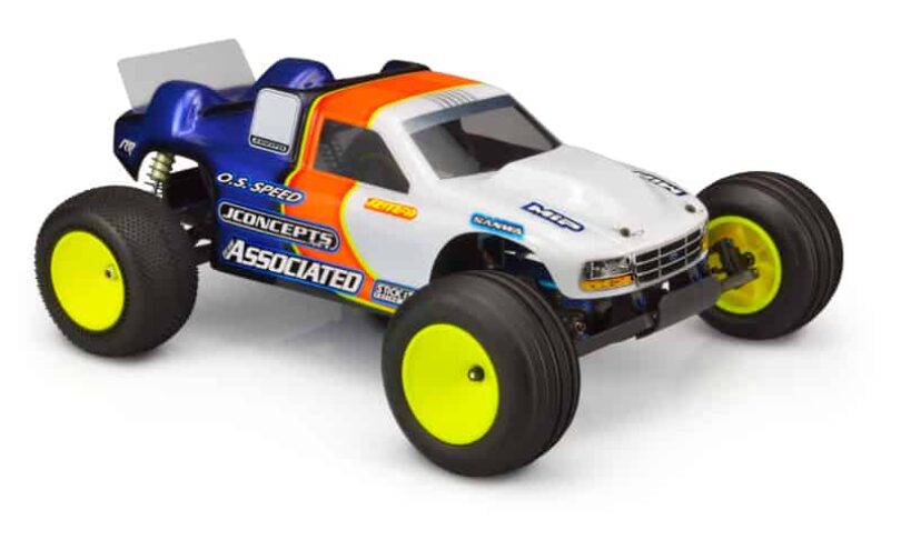 Rip it Old School with JConcept’s Team Associated RC10GT Stadium Truck Body