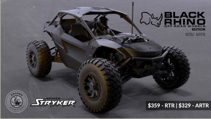 Kraken Stryker RTR - Black Rhino Wheels Edition