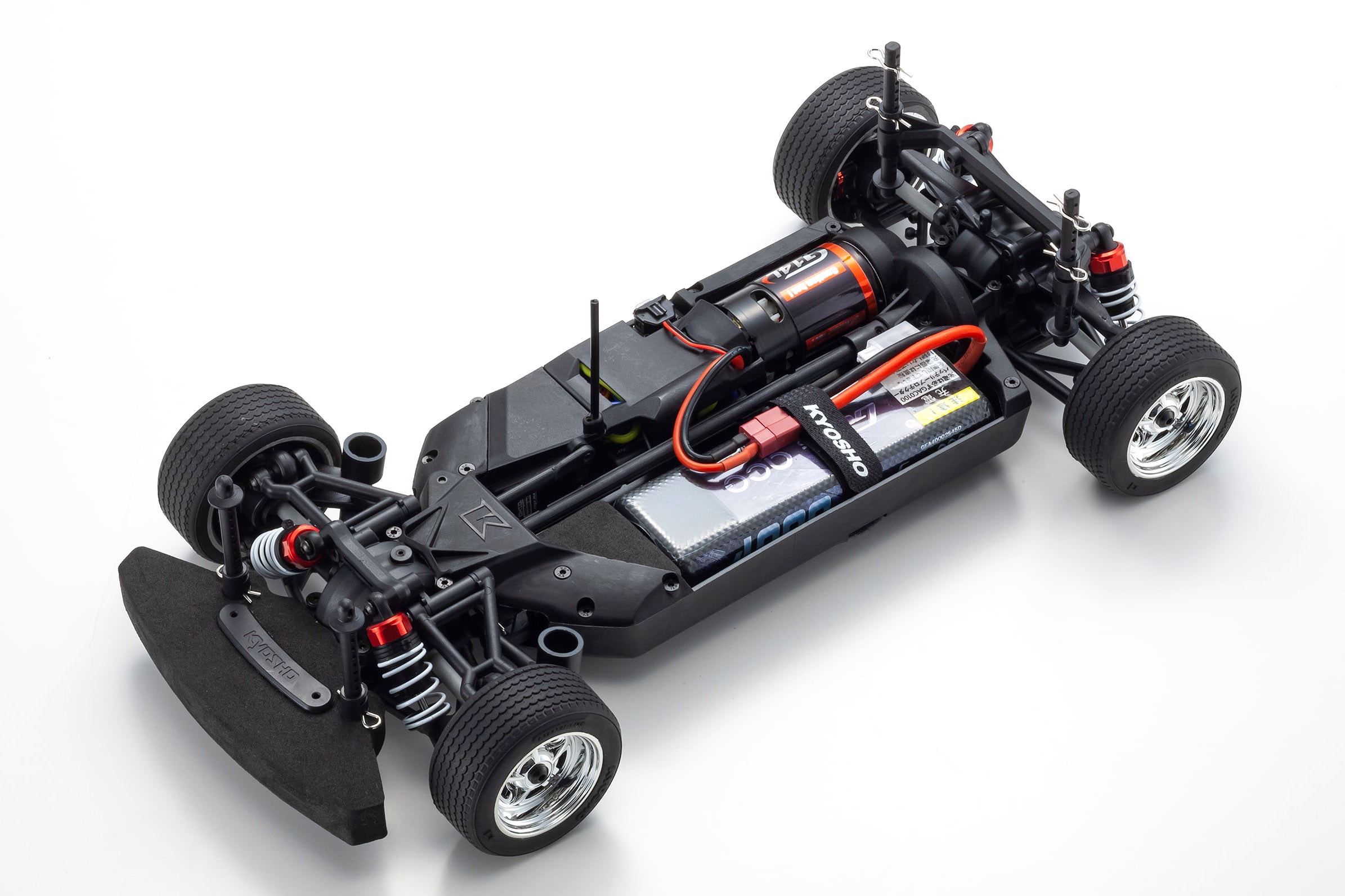 Aluminum Front Shock Tower Black Kyosho 1/10 Fazer Mk2