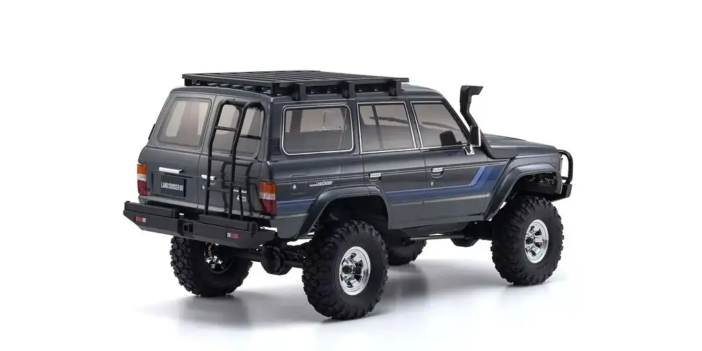 RC car with Kyosho LC60 body style, designed for off-road racing and durability, featuring a rugged build and detailed exterior for RC enthusiasts.