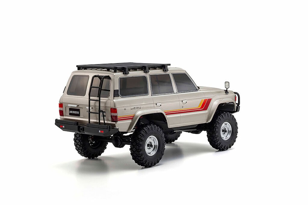 Detailed image of a durable off-road RC vehicle with large tires, roof rack, and rugged design, perfect for RC enthusiasts and remote control car hobbyists.