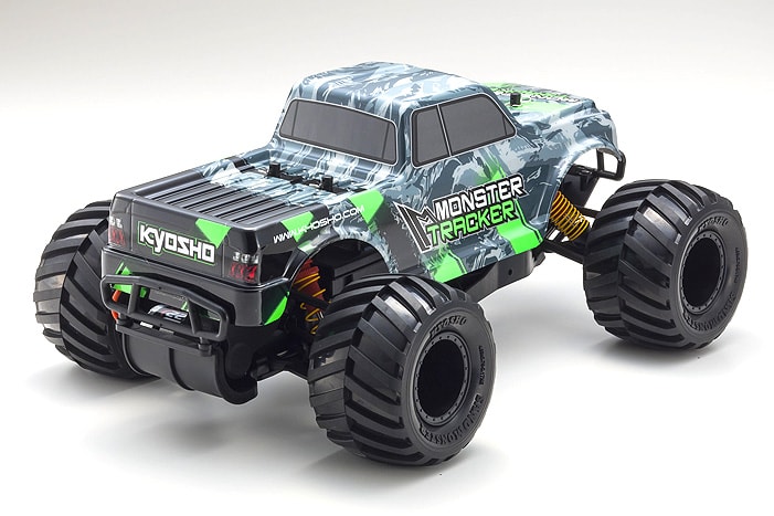 Kyosho Monster Tracker RC Monster Truck - Rear