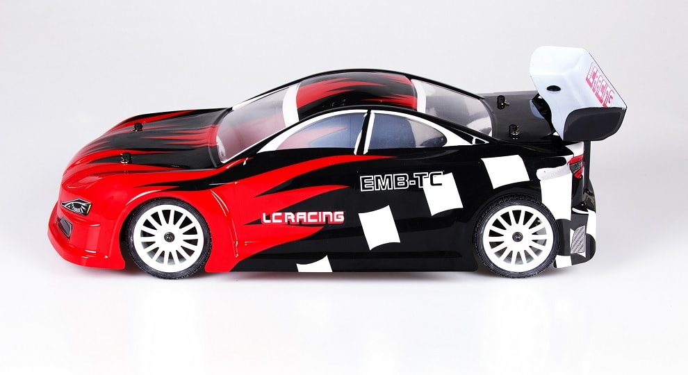 LC Racing EMB-TCH 1-10 RC Touring Car - Side