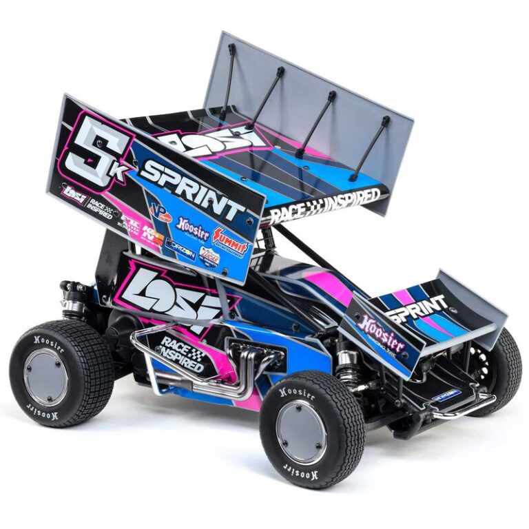 Losi 22S Sprint Car GEN3 Wheel Cover Kit – RacinDots – 1:10 Electric RC – USA Made