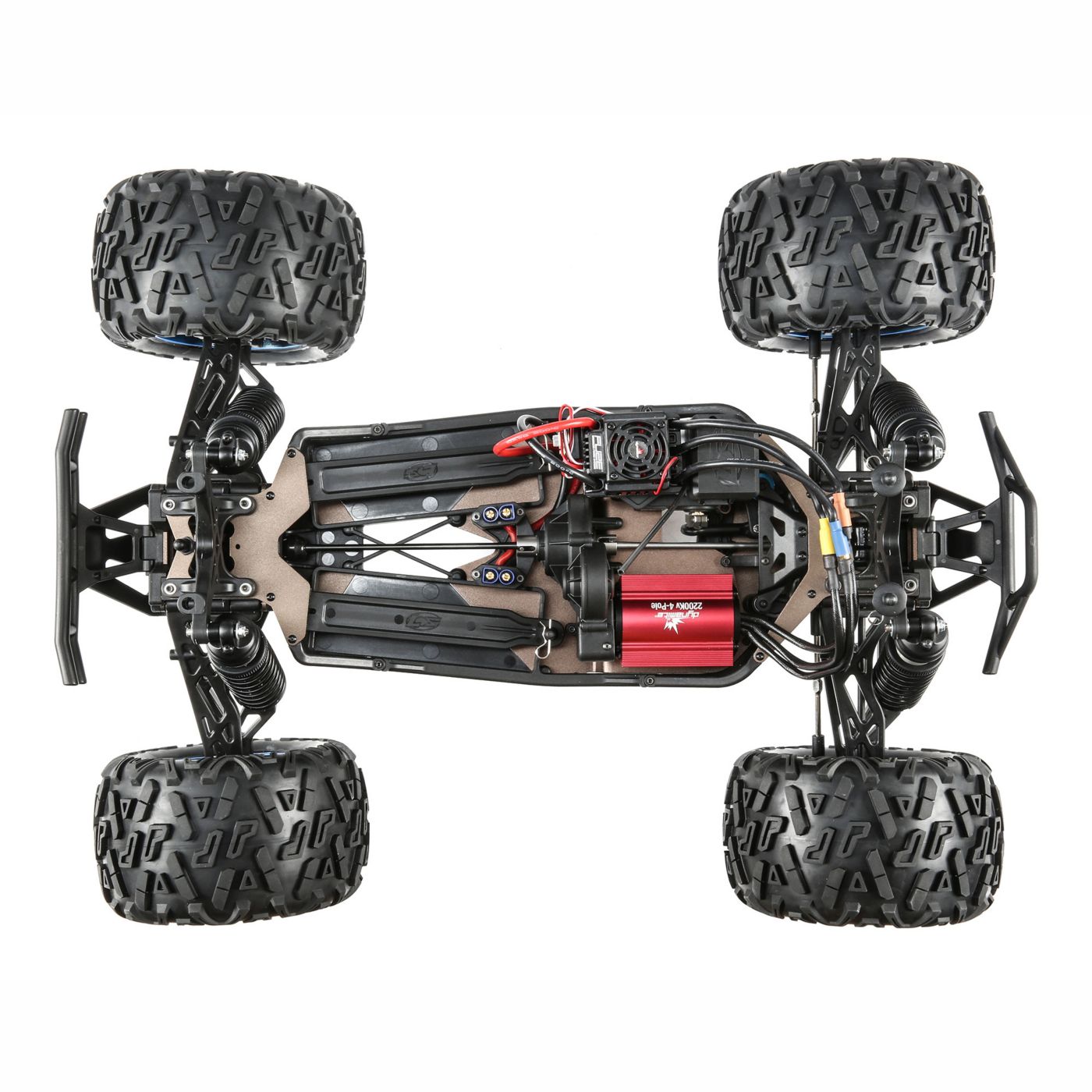 Losi LST 3XL-E RC Monster Truck - Chassis