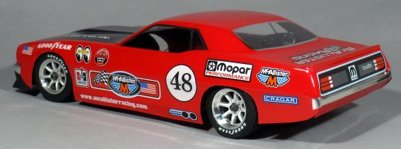 McAllister Racing Cuda On-Road Body - Rear