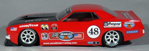 McAllister Racing Cuda On-Road Body - Side