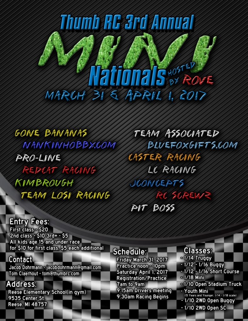 Registration is Now Open for the 3rd Annual OffRoad Mini Nationals