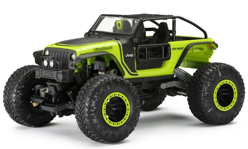 A Toy for the Trail: New Bright’s DashCam 1/14 Jeep Trailcat