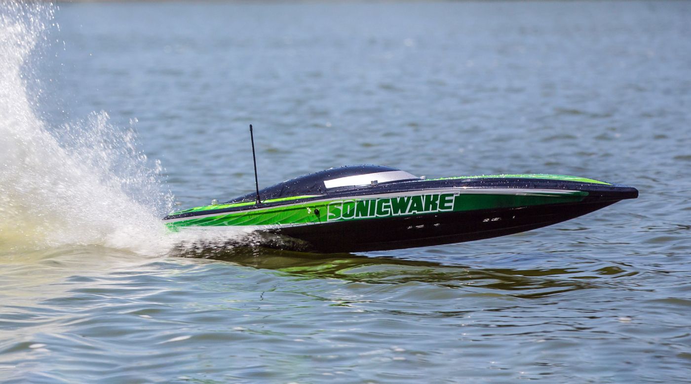 Pro Boat Sonic Wake RC Boat - On the Water