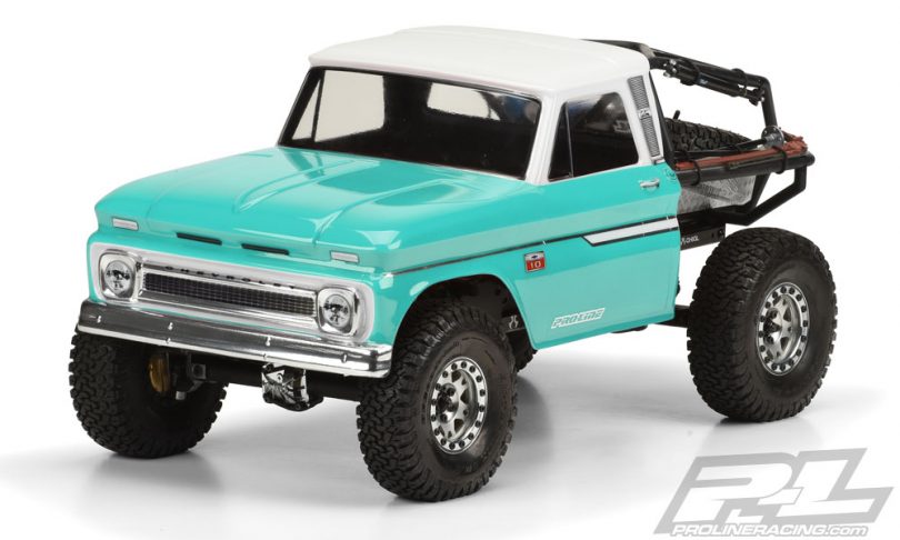 Pro-Line’s 1966 Chevy C-10 Cab for 12.3 Wheelbase Scalers