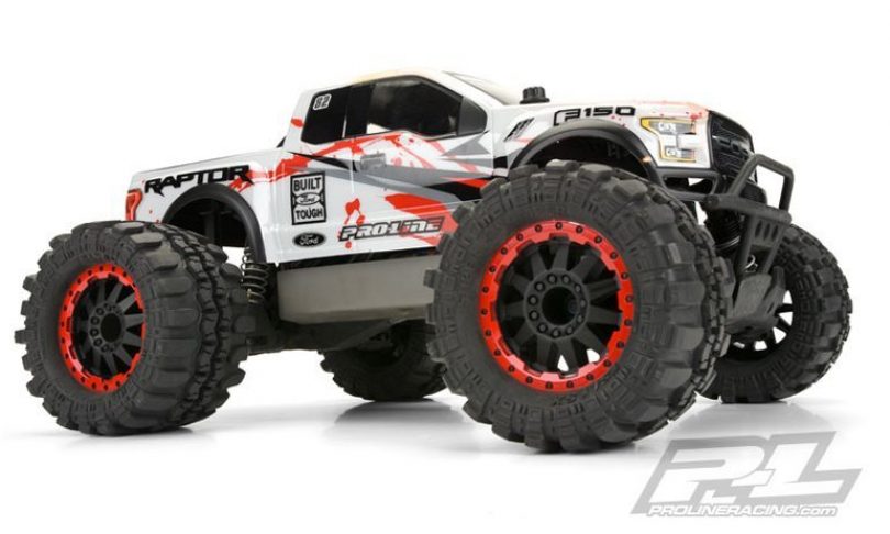 Pro-Line Releases Two 2017 Ford F-150 Raptor Monster Truck Bodies
