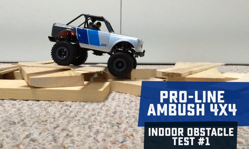 Pro-Line’s Ambush 4×4 and Indoor Obstacles [Video]